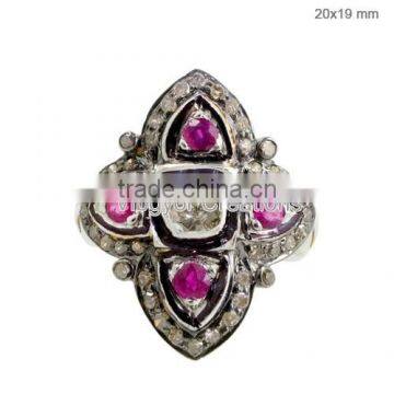 2015 The Popular Gold Gemstone Tourmalin Ring, 925 Sterling Silver Ring Jewelry New Design Ring silver Diamond Jewelry wholesale