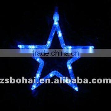 led plastic curtain outdoor 10 meter with 10 stars