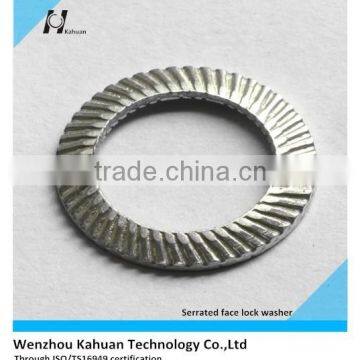 Manufactured in China ideal fittings disc seal gasket serrated safety washer