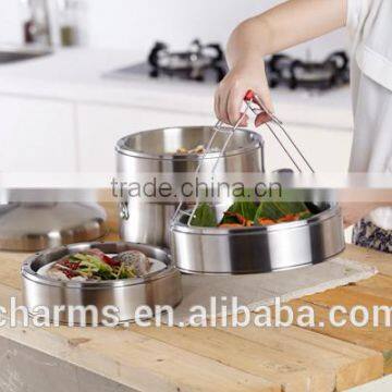 Charms Stainless Steel Double Wall Casserole photo-5