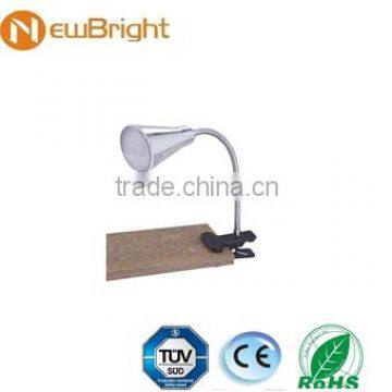 LED Table desk Lamp with Clips clamps dimmer switch indoor lamp