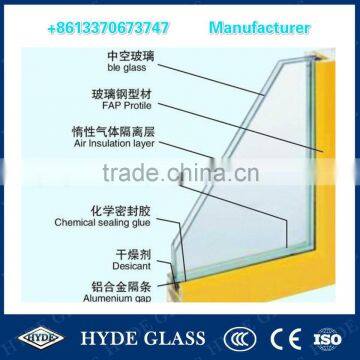 China 5mm+12A+5mm Tempered Double Glazing Insulated Building Glass photo-5