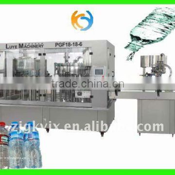 PET or glass bottle bottling machine