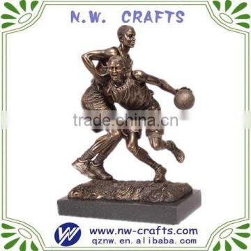 Custom basketball sports trophy awards