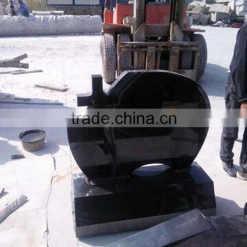 black and different kind granite tombstones