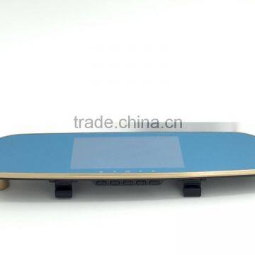 Android Navigation Dual Camera Car DVR Rear View Mirror photo-3