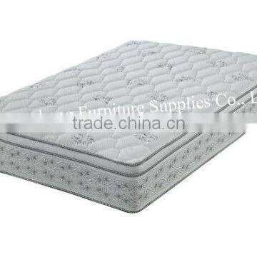 Foam encased soft pillow top bonnell spring mattress