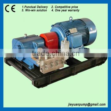 electric motor drive water pressure test pumps high pressure cleaning machine