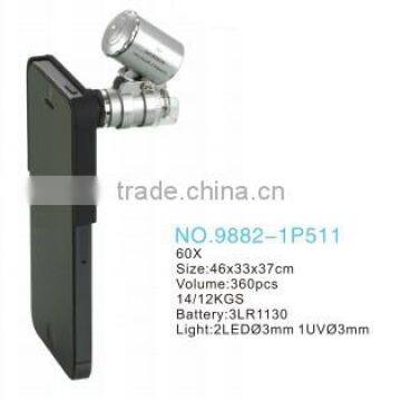 pocket microscope for Iphone5/microscope for electronics/zoom microscope