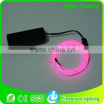 0.9mm cuttable el flashing wire with battery inverter