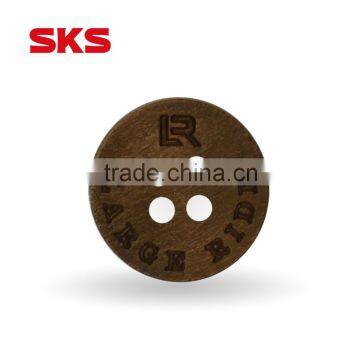 4 holes high quality wooden buttons