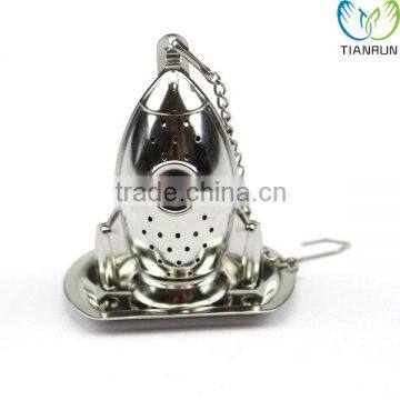 New Design Hot Selling Stainless Steel Rocket Shape Tea Infuser