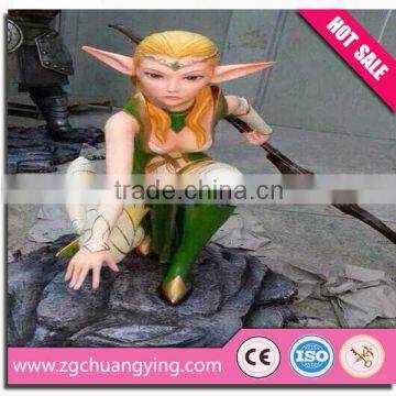 fiberglass cartoon characters statue