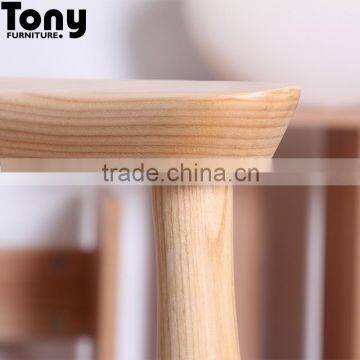 Classic Wood Living Furniture Concise Wooden Chair photo-5