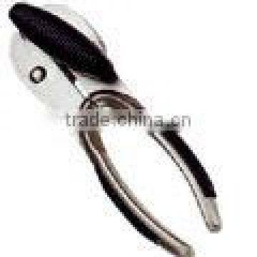 Processional factory custom can opener with TPR handle,zinc alloy tin opener