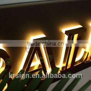 Decorative LED Illuminated Halo Shop Sign Backlit Channel Letter photo-4