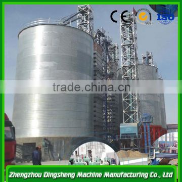 corrugated steel silo