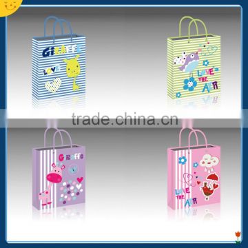 cute animal new products gift packing paper bag