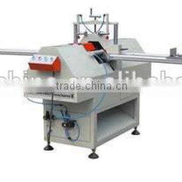 Single head welding machine PVC doors and windows machinery/PVC window door profile cutting saw