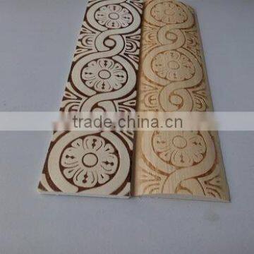 5mm Thickness Picture Frame Embossed Moulding