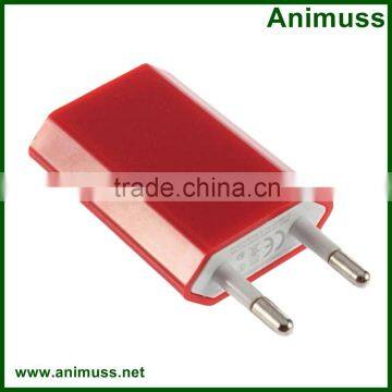 CE ROSH Colorful EU/US/UK Plug AC Power Adapter Wall USB Car Mobile Phone Smart IC Charger for Iphone Android Tablet Quality Choice photo-5