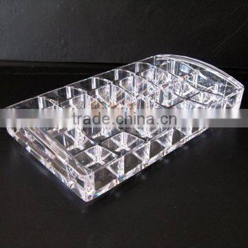 Beautiful Acrylic Nail Polish Display With Storage Box