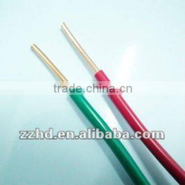 china export types of 4mm insulation electric wire