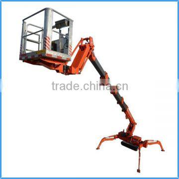 Aluminium self-propelled spider lifts