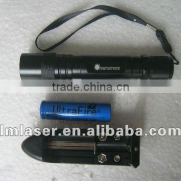 100mw 532nm green laser pointer burning match without focused LM-852