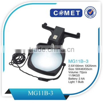 MG11B-3 gifts led necklace magnifier for low vision