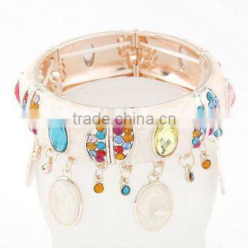 In stock marvelous gorgeous delicate elastic bracelet, bracelets bangles, drop pandent bangle