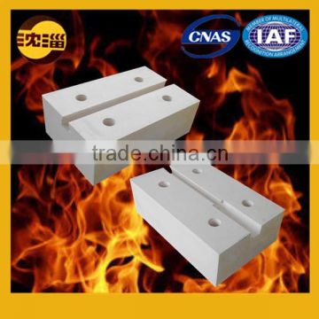 float glass kilns bottom brick of tin bath refractory brick for glass melting furnace