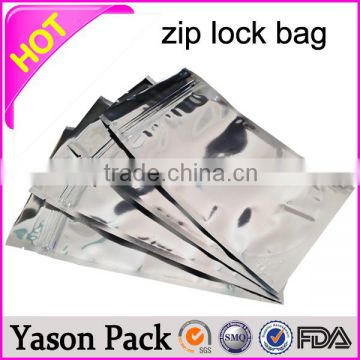 Yason 200ml reusable baby food pouch with zipper at the side zipper stype dispense bag 2mil white block zipper bag