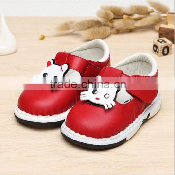 In the autumn of 2016 new children leather baby shoes leather shoes female baby girls princess shoes Guangzhou shoes.