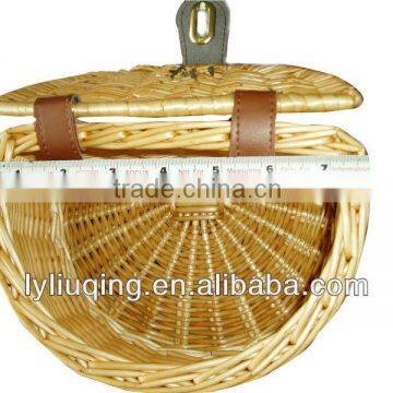 High Quality Wicker Fishing Creel Basket Classic Wicker Fishing Creel