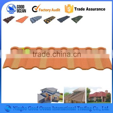 2016 Hot Sale Cheap glazed roof tile / corrugated steel roofing sheet / light steel roof panel