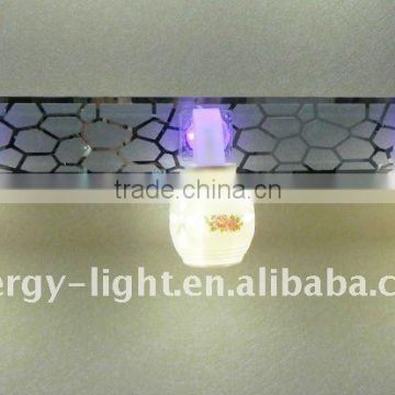 Fluorescent wall light/mirror lamp