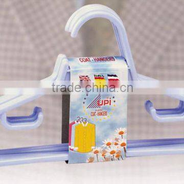 Fabric Wrapping Plastic Hangers for Clothes