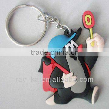 rubber keychain