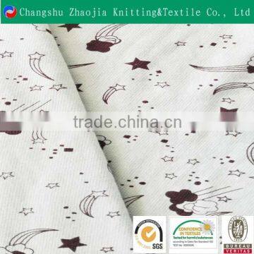 Dream night sky new popular custom digital printing in cotton fabric for shirt fabric