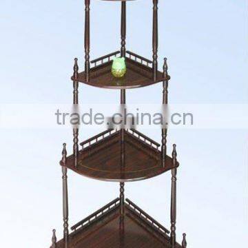 Wooden Corner Stands/4-TIER CORNER STAND