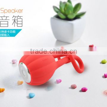 2015 Latest funny mini outdoor sport portable bluetooth speaker