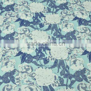 China supply cotton and nylon blended jacquard garment fabric