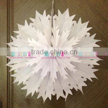 wall mounted exhaust fan christmas die-cut paper fans large paper fans paper snowflake fan