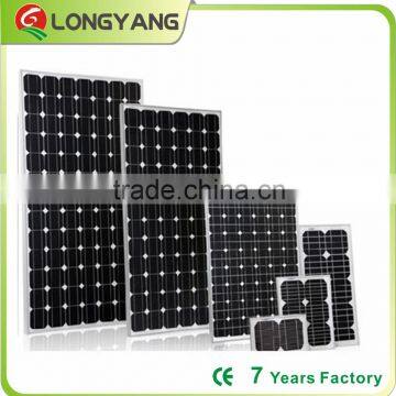 100W 200W mono and poly solar panel for solar system