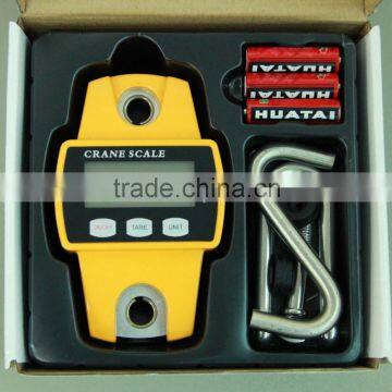 Yellow 300Kg AA Battery KG LB Crane Scale