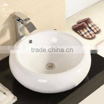 YL48008 High quality ceramic toilet hand wash basin/art basin