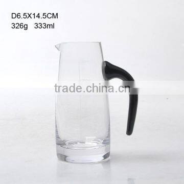 WHOLE SALE Cheap Transparent Glass Wine Decanter With Handle for Centerpiece and Supermarket photo-2