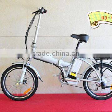 Lionhero 20" aluminum electric folding bike with 36v/10ah li-po battery