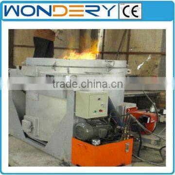 Fuel Oil -fired Tilting Aluminum/Copper Scrap Crucible Melting Furnace